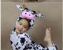 Cute Kids Animal Cow Costume