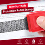 Identity Theft Protection Roller Stamp