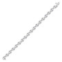 Bracelets |  10kt White Gold Womens Round Diamond Teardrop Cluster Fashion Bracelet 1-1/5 Cttw |  Splendid Jewellery