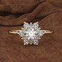 Vintage Inspired Cubic Zirconia Ring