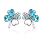 Tantalizing Stud Earrings with Swarovski® Crystal- Silver Jewellery - Gift for Her