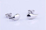 Classic Stud Earrings - Angle Wing - Silver Jewellery for Women - Buy Now!