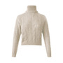 Knitted Turtleneck Pullover Sweater