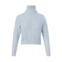 Knitted Turtleneck Pullover Sweater