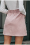 A-Line Lace Embroidery Short Skirt