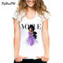 VOGUE Punk Princess Printed T Shirt 2018 Summer Style Fashion Women T-Shirt  funny Harajuku short sleeve casual tees lovrly tops