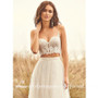 Two pieces Boho Wedding Dress Lace Appliques bohemian Bridal Gowns