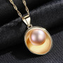 S925 Silver Jewelry Chains Natural Pearl Necklace