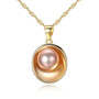 S925 Silver Jewelry Chains Natural Pearl Necklace