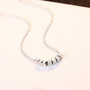 S925 Silver Jewelry Crystal Pendant Necklace