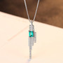 925 Sterling Silver Necklace Jewelry Gemstone Pendant