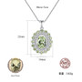 925 Sterling Silver Necklace Jewelry Gemstone Pendant