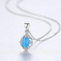 925 Sterling Silver Necklace Jewelry Gemstone Pendant