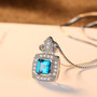 925 Sterling Silver Necklace Jewelry Gemstone Pendant