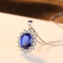 925 Sterling Silver Necklace Jewelry Gemstone Pendant