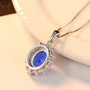 925 Sterling Silver Necklace Jewelry Gemstone Pendant