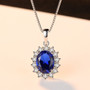 925 Sterling Silver Necklace Jewelry Gemstone Pendant