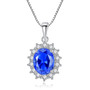 925 Sterling Silver Necklace Jewelry Gemstone Pendant