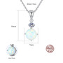 925 Sterling Silver Necklace Jewelry Gemstone Pendant