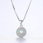 925 Sterling Silver Necklace Jewelry Gemstone Pendant