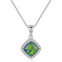 925 Sterling Silver Necklace Jewelry Gemstone Pendant
