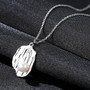 925 Sterling Silver Chain Necklace Natural Pearl Pendant