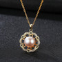 925 Sterling Silver Necklace Natural Pearl Pendant