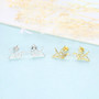 925 Sterling Silver Stud Earrings Studs Jewelry