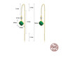 925 Sterling Silver Jewelry Gemstone Earrings