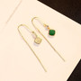 925 Sterling Silver Jewelry Gemstone Earrings