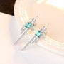 925 Sterling Silver Jewelry Gemstone Earrings