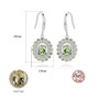 925 Sterling Silver Jewelry Gemstone Earrings