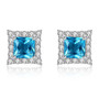 925 Sterling Silver Jewelry Gemstone Earrings