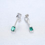 925 Sterling Silver Jewelry Gemstone Earrings