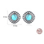 925 Sterling Silver Jewelry Gemstone Earrings