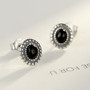 925 Sterling Silver Jewelry Gemstone Earrings