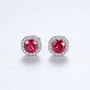 925 Sterling Silver Jewelry Gemstone Earrings