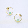 925 Sterling Silver Jewelry Gemstone Earrings