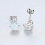 925 Sterling Silver Jewelry Gemstone Earrings