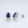 925 Sterling Silver Jewelry Gemstone Earrings