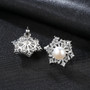 Natural Pearl 925 Sterling Silver Earrings