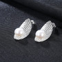 Natural Pearl 925 Sterling Silver Earrings