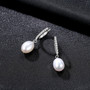 Natural Pearl 925 Sterling Silver Earrings