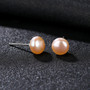 Natural Pearl 925 Sterling Silver Earrings