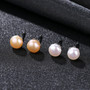 Natural Pearl 925 Sterling Silver Earrings