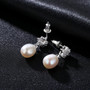 Natural Pearl 925 Sterling Silver Earrings