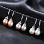 Natural Pearl 925 Sterling Silver Earrings