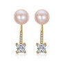 Natural Pearl 925 Sterling Silver Earrings