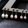 Natural Pearl 925 Sterling Silver Earrings