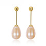 Natural Pearl 925 Sterling Silver Earrings